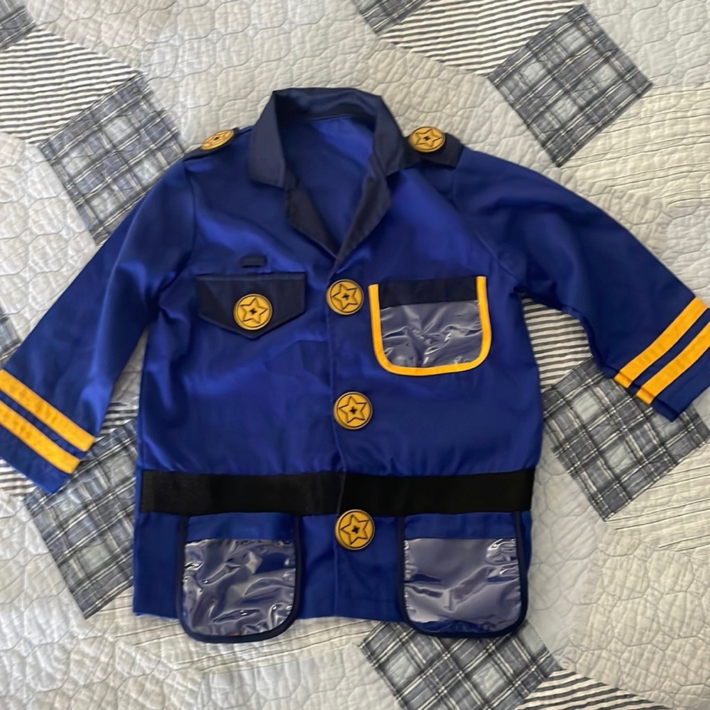 Melissa and Doug police officer play jacket